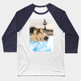 Calling Paris (light blue) Baseball T-Shirt